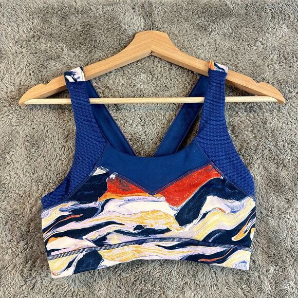 Cotton On Body Printed Sports Bra M Medium Yoga Pilates - Picture 9 of 9